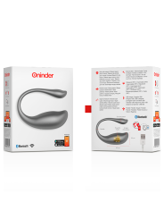 ONINDER - NAIROBI HUEVO VIBRADOR NEGRO - APP GRATUITA