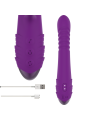 INTENSE - IGGY VIBRADOR MULTIFUNCIÓN RECARGABLE UP & DOWN CON ESTIMULADOR DE CLITORIS MORADO