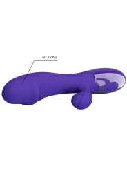 PRETTY LOVE - SNAPPY YOUTH VIBRADOR & ESTIMULADOR PUNTOG VIOLETA