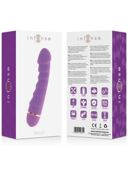 INTENSE - SALLY 20 SPEEDS SILICONE LILA
