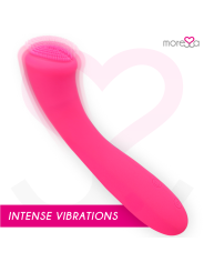 MORESSA - CELSO MASAJEADOR DUO PUNTO G Y SUERO PELVICO PREMIUM SILICONE RECARGABLE