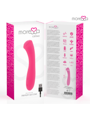 MORESSA - CELSO MASAJEADOR DUO PUNTO G Y SUERO PELVICO PREMIUM SILICONE RECARGABLE