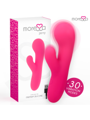 MORESSA - JERRY CLIP VIBRADOR PUNTO G Y CLITORIS PREMIUM SILICONE RECARGABLE