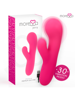 MORESSA - JERRY CLIP VIBRADOR PUNTO G Y CLITORIS PREMIUM SILICONE RECARGABLE