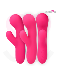 MORESSA - JERRY CLIP VIBRADOR PUNTO G Y CLITORIS PREMIUM SILICONE RECARGABLE