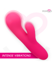 MORESSA - JERRY CLIP VIBRADOR PUNTO G Y CLITORIS PREMIUM SILICONE RECARGABLE