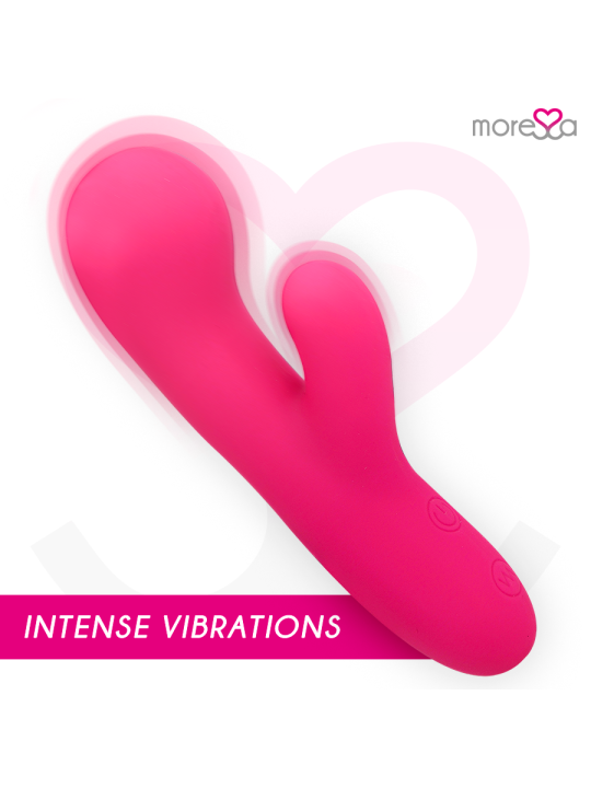 MORESSA - JERRY CLIP VIBRADOR PUNTO G Y CLITORIS PREMIUM SILICONE RECARGABLE