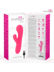 MORESSA - JERRY CLIP VIBRADOR PUNTO G Y CLITORIS PREMIUM SILICONE RECARGABLE