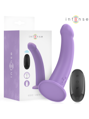 INTENSE - EDDIE VIBRADOR 17,5 CM 10 VIBRACIONES MORADO CONTROL REMOTO