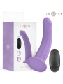 INTENSE - EDDIE VIBRADOR 17,5 CM 10 VIBRACIONES MORADO CONTROL REMOTO