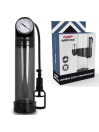 Pump Addicted RX9 con cilindro negro ahumado, manómetro y bomba de gatillo, con la caja del kit de bala vibradora