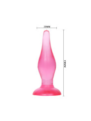 BAILE - PLUG ANAL TACTO SUAVE 14.2 CM