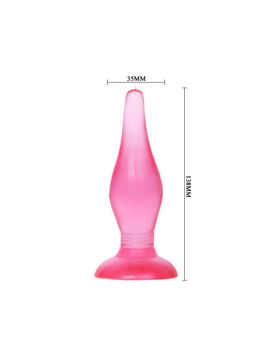 BAILE - PLUG ANAL TACTO SUAVE 14.2 CM