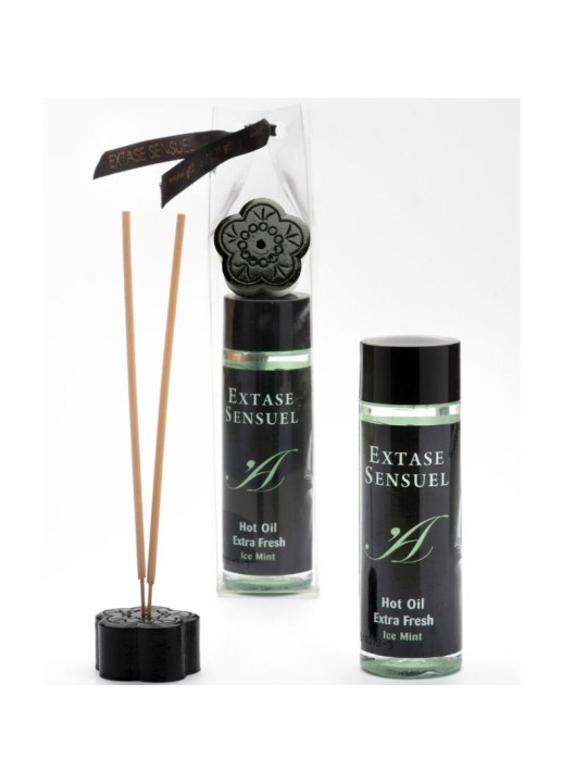 EXTASE SENSUAL - ACEITE MASAJE EFECTO EXTRA FRESH HIELO
