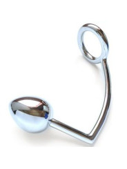 METAL HARD - ANILLO CON GANCHO ANAL 45MM