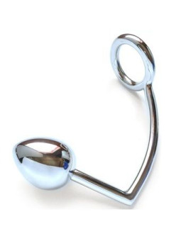 METAL HARD - ANILLO CON GANCHO ANAL 45MM