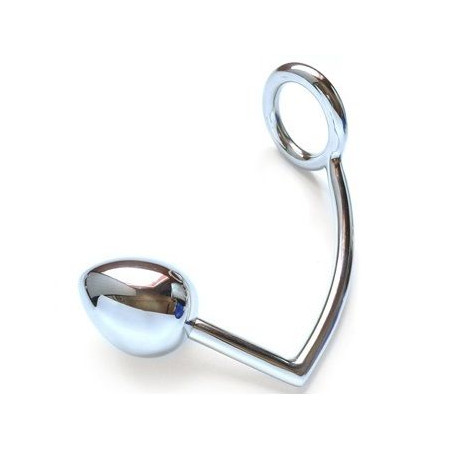METAL HARD - ANILLO CON GANCHO ANAL 45MM