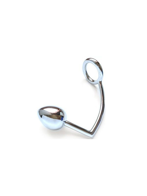 METAL HARD - ANILLO CON GANCHO ANAL 45MM