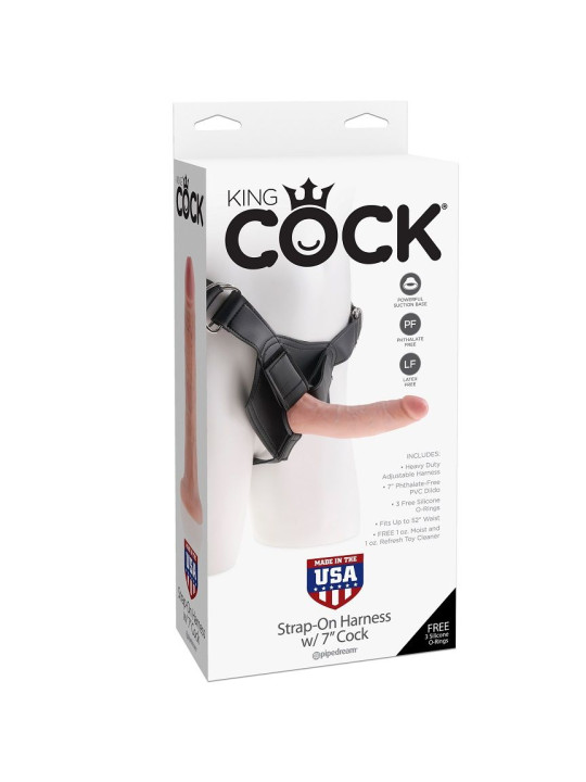KING COCK - HARNESS CON PENE REALÍSTICO