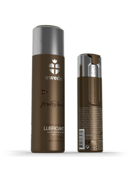 Swede Fruity Love: lubricante sabor chocolate negro