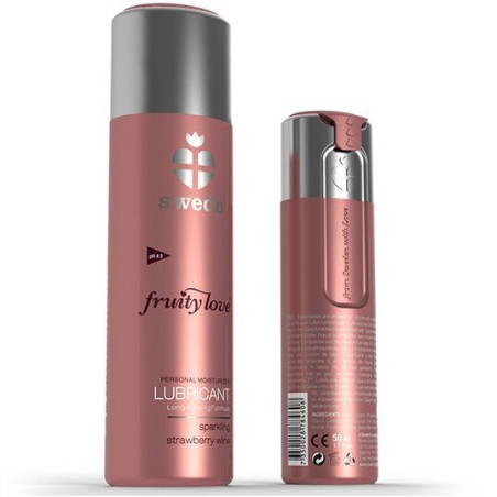 SWEDE - FRUITY LOVE LUBRICANTE FRESAS CON CHAMPAGNE
