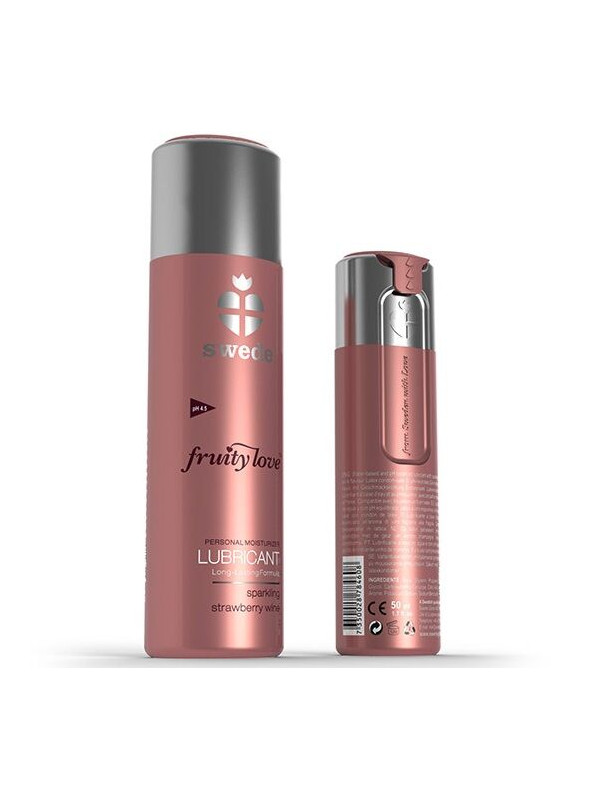 SWEDE - FRUITY LOVE LUBRICANTE FRESAS CON CHAMPAGNE