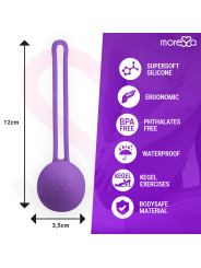 MORESSA - OSIAN ONE ENTRENAMIENTO SUELO PELVICO 51gr PREMIUM SILICONA