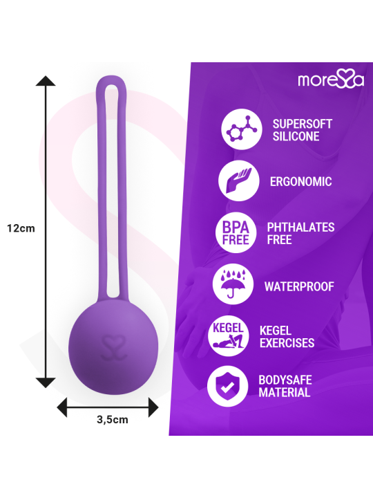 MORESSA - OSIAN ONE ENTRENAMIENTO SUELO PELVICO 51gr PREMIUM SILICONA