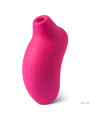 LELO SONA Cruise en color fucsia: succionador de clítoris de silicona con tres botones de control