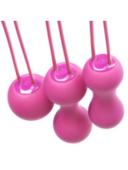 Je Joue Ami: set de 3 bolas chinas progresivas de silicona