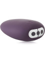 Vibrador clitorial Je Joue Mimi en morado, con sus tres botones de control en un extremo