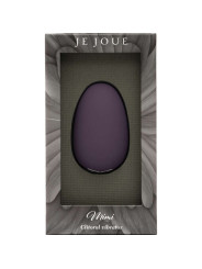 Caja de Je Joue Mimi Clitoral Vibrator con la unidad en morado a la vista