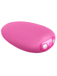 Vibrador de clítoris Je Joue Mimi Soft en fucsia, forma de guijarro con sus tres botones de control
