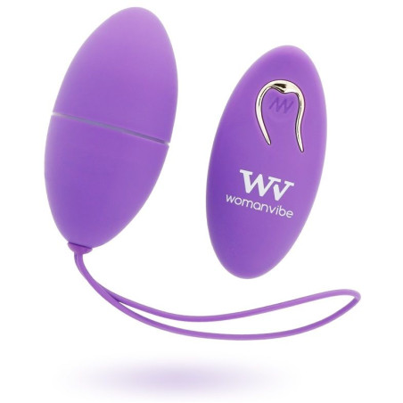 WOMANVIBE - ALSAN HUEVO CONTROL REMOTO SILICONA
