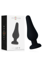INTENSE - ANAL PLUG PIPO SILICONE NEGRO