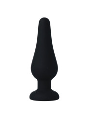 INTENSE - ANAL PLUG PIPO SILICONE NEGRO