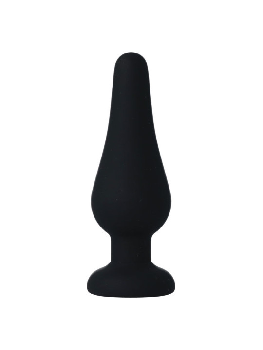 INTENSE - ANAL PLUG PIPO SILICONE NEGRO