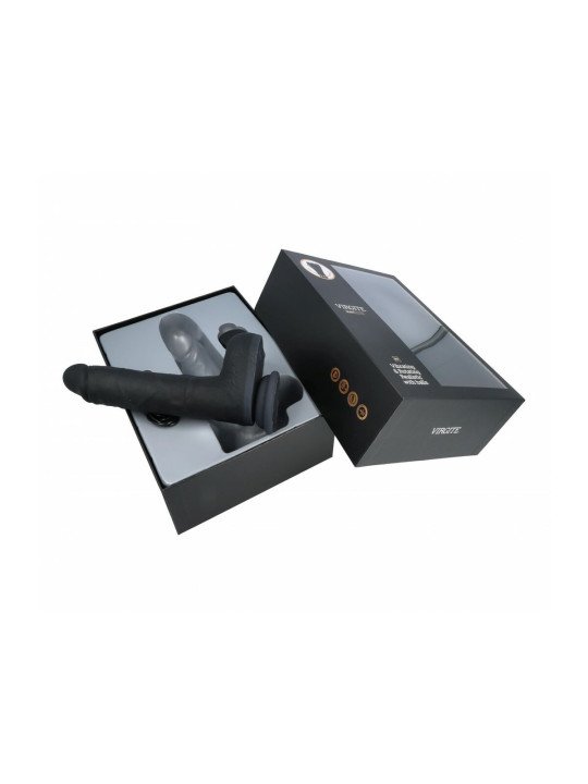 Consolador Realista Virgite R9 Negro 19 cm