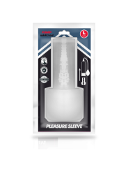 Pump Addicted Pleasure Sleeve: funda transparente talla L
