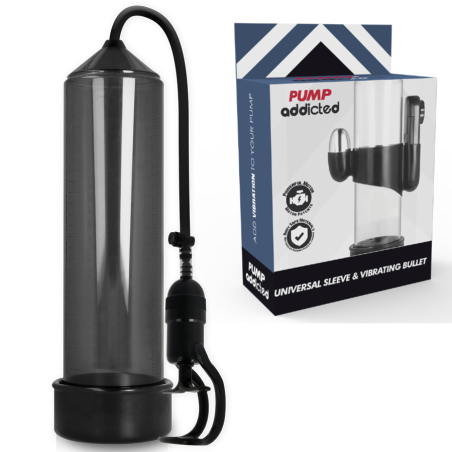 PUMP ADDICTED - BOMBA ERECCIÓN RX5 CON VIBRADOR