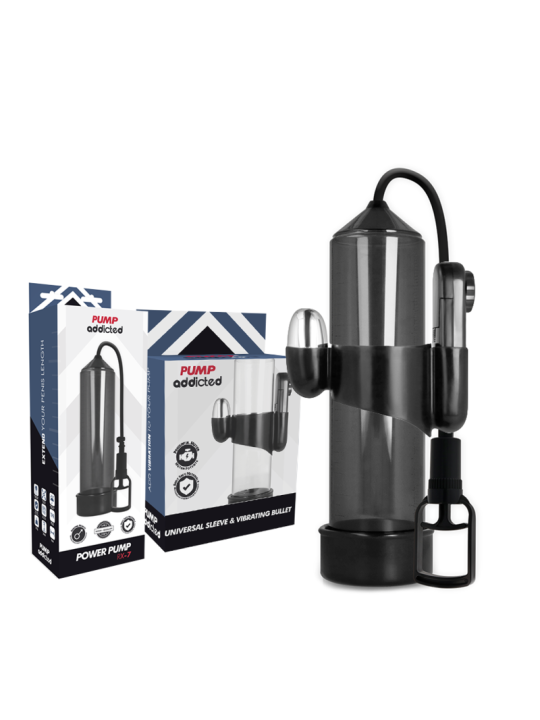 PUMP ADDICTED - BOMBA ERECCIÓN RX7 CON VIBRADOR