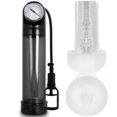 PUMP ADDICTED - BOMBA ERECCIÓN RX9 CON MASTURBADOR
