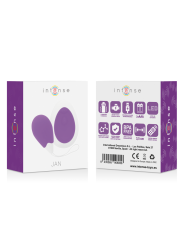 INTENSE - JAN HUEVO VIBRADOR CONTROL REMOTO