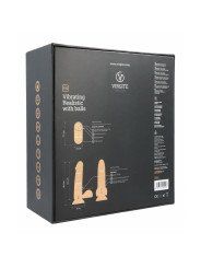 Consolador Realista Virgite R12 Negro 14,4 cm