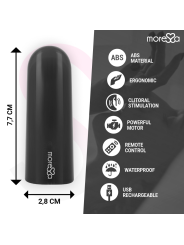 MORESSA - NIX POTENTE VIBRADOR MULTI JUEGOS CONTROL REMOTO