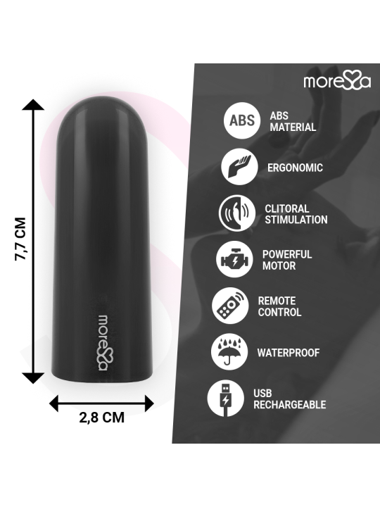 MORESSA - NIX POTENTE VIBRADOR MULTI JUEGOS CONTROL REMOTO