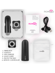 MORESSA - NIX POTENTE VIBRADOR MULTI JUEGOS CONTROL REMOTO