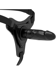 FETISH SUBMISSIVE HARNESS - SILICONA NEGRO REALISTIC