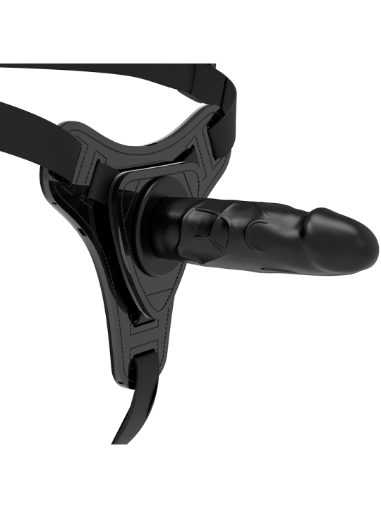 FETISH SUBMISSIVE HARNESS - SILICONA NEGRO REALISTIC