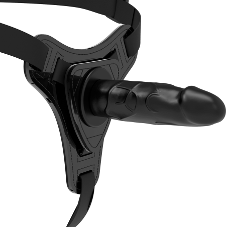 FETISH SUBMISSIVE HARNESS - SILICONA NEGRO REALISTIC